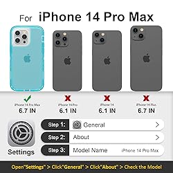 Follaroma for iPhone 14 Pro Max Case, Heavy Duty