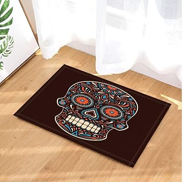 Sugar Skull Bad Teppiche Cdhbh Wunderschonen National Style Muster