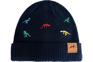 XIAOHAWANG Knit Toddler Beanies Girls Boys Cute Kids Winter Hat Infant Dinosaur Baby Beanie Hats
