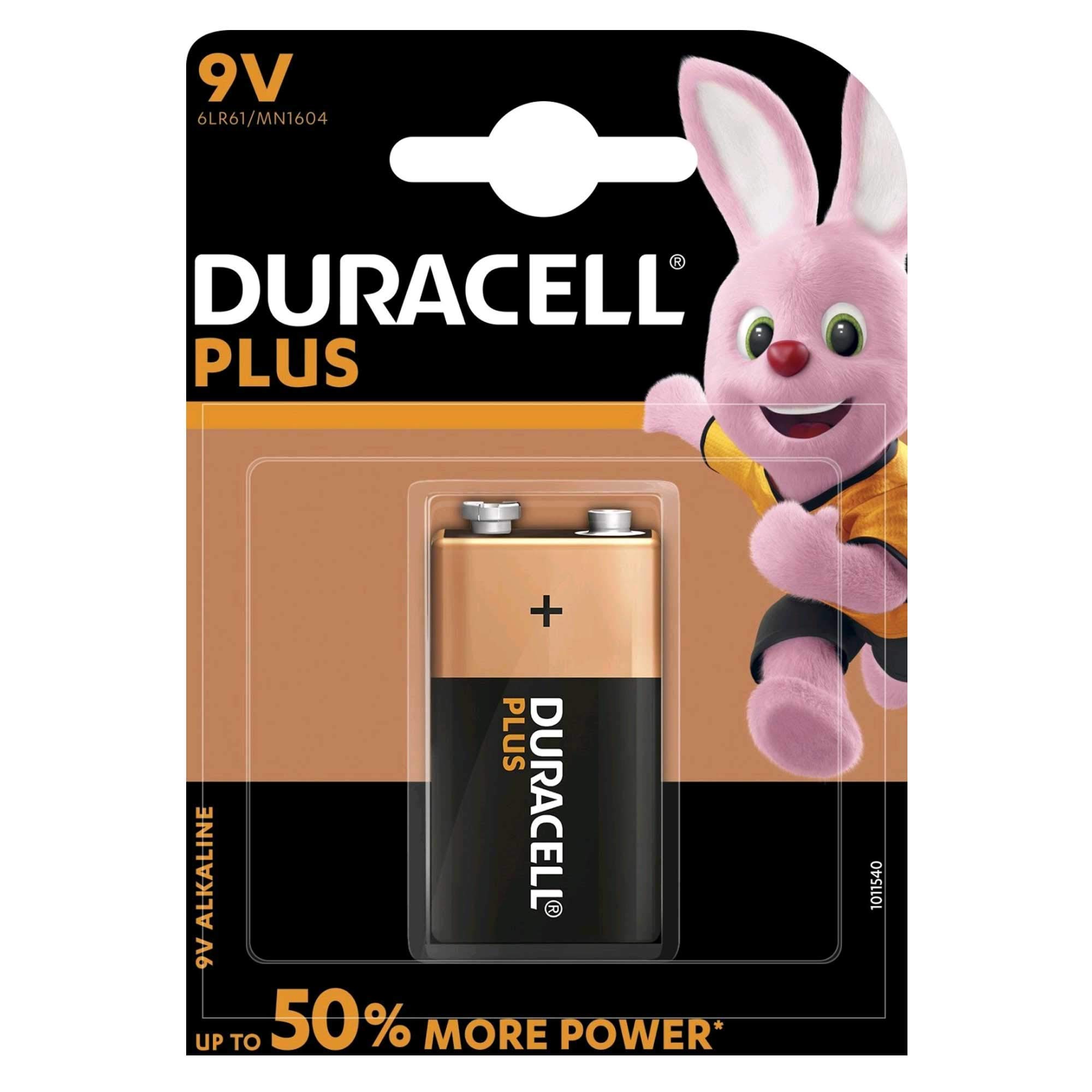 DURACELL BATTERIES - 9V