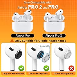 4 Pairs Replacement Ear Tips for AirPods Pro