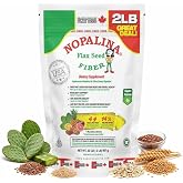 Daily Fiber Powder for Digestive Balance &amp; Natural Gut Cleanse | Feel Lighter, Less Bloated &amp; More Regular | 60 Servings | Nopalina Original