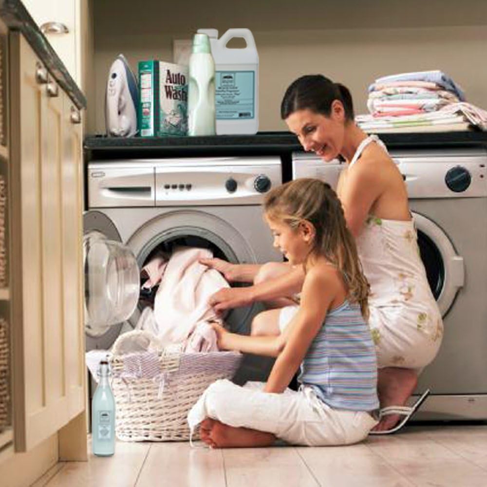 Natural Liquid Laundry Detergent Refill, 64-Load (64 fl. Oz) + Liquid Laundry Fabric Softener 64 Oz. Refill - The Good Home, Scent - Beach Days: Health & Personal Care