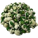 NUTS U.S. - Wasabi Coated Green Peas, Crunchy & Spicy in Resealable Bag (3 LBS)