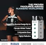 SWIFTVEST Running Vest for Women Men with 500ml Soft Flask Reflective view 6