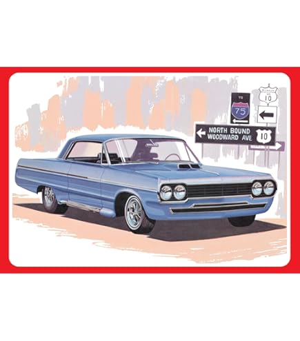 Amazon.com: AMT - 1966 Buick Riviera GS Hardtop, 1:25 Scale, Skill