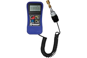 Mastercool (98061) Blue Digital Vacuum Gauge with Blow Molded Case