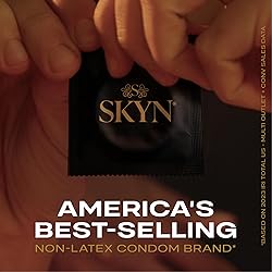 SKYN Elite Large Non-Latex Lubricated Condoms, 36