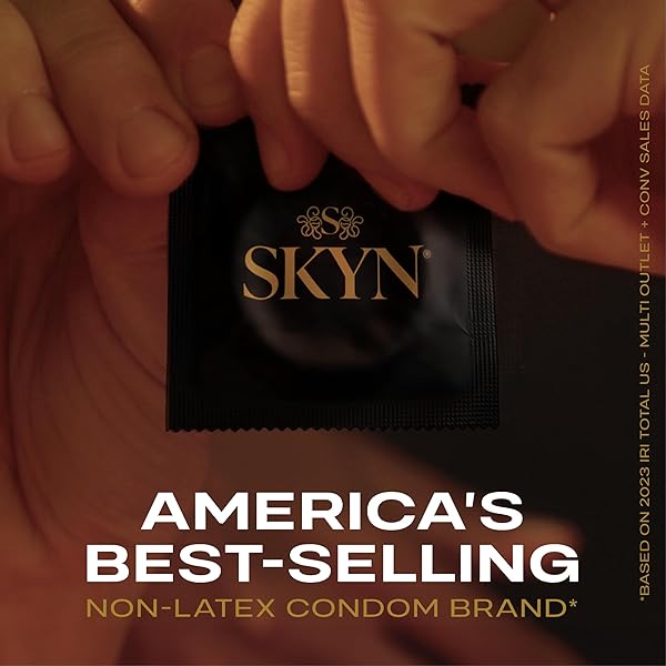 SKYN ELITE EXTRA LUBE CONDOMS – 36 COUNT – ULTRA-THIN, LUBRICATED LATEX-FREE CONDOMS WITH EXTRA-SILKY LUBRICANT