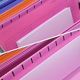Hiziwimi 15PC PP Orange A4 Suspension File Folders with Tabs Inserts 34.8cm view 7