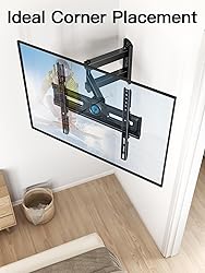 Pipishell Full Motion TV Wall Mount for Most 26-60