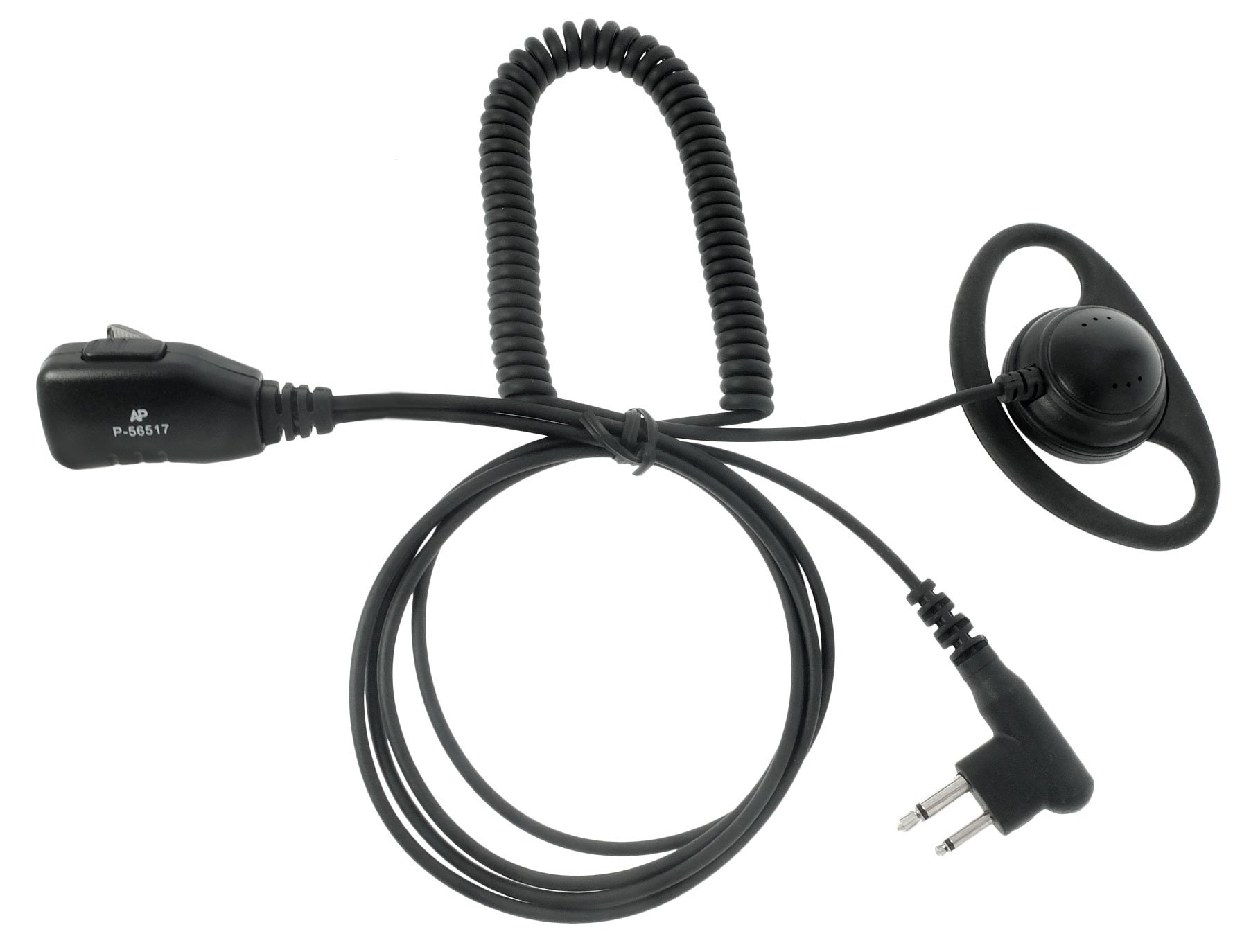 Artisan Power P-56517: D-Shape 2-Wire Headset for Motorola CLS1410 and CLS1100 2-Way Radios: PMLN5001, HKLN4599, 56517