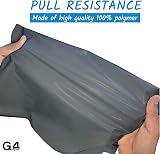 G4GADGET 5 Pack 17x24in Grey Large Mailing Bags 425x600mm Heavy Duty view 2