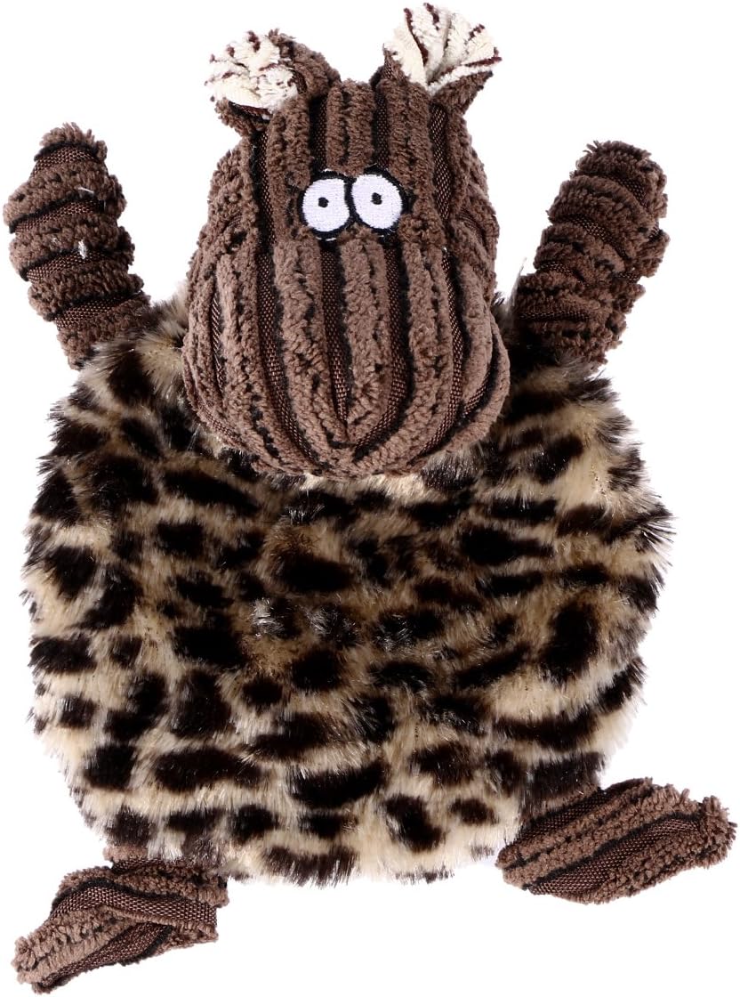 UEETEK Plüschtier Hundespielzueg, Stofftier Quietschspielzeug Kuh