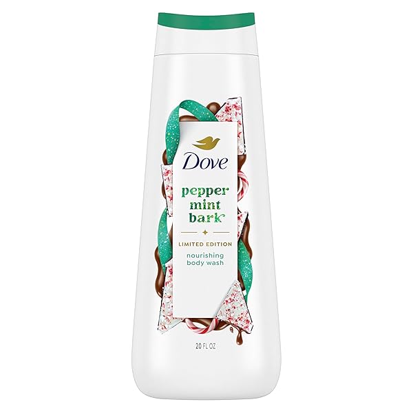 DOVE LIMITED EDITION HOLIDAY TREATS BODY WASH PEPPERMINT...