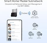ASUS RT-BE92U Tri-Band WiFi 7 Router 320MHz 4096-QAM AI Mesh VPN Security view 7