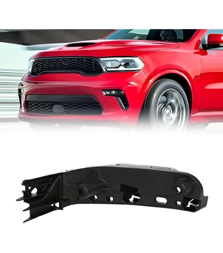 WOLONGCARS Front Bumper Support Brackets For 2014-2022 Dodge Durango (Driver & Passenger Side)