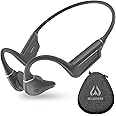 Wildhorn Crank Bone Conduction Swimming Headphones, Bluetooth 5.4, IPX8 Waterproof Headphones for Swimming, Fast Magnetic Charge, MP3 2500 Songs Storage Capacity Swim Headphones No Microphone