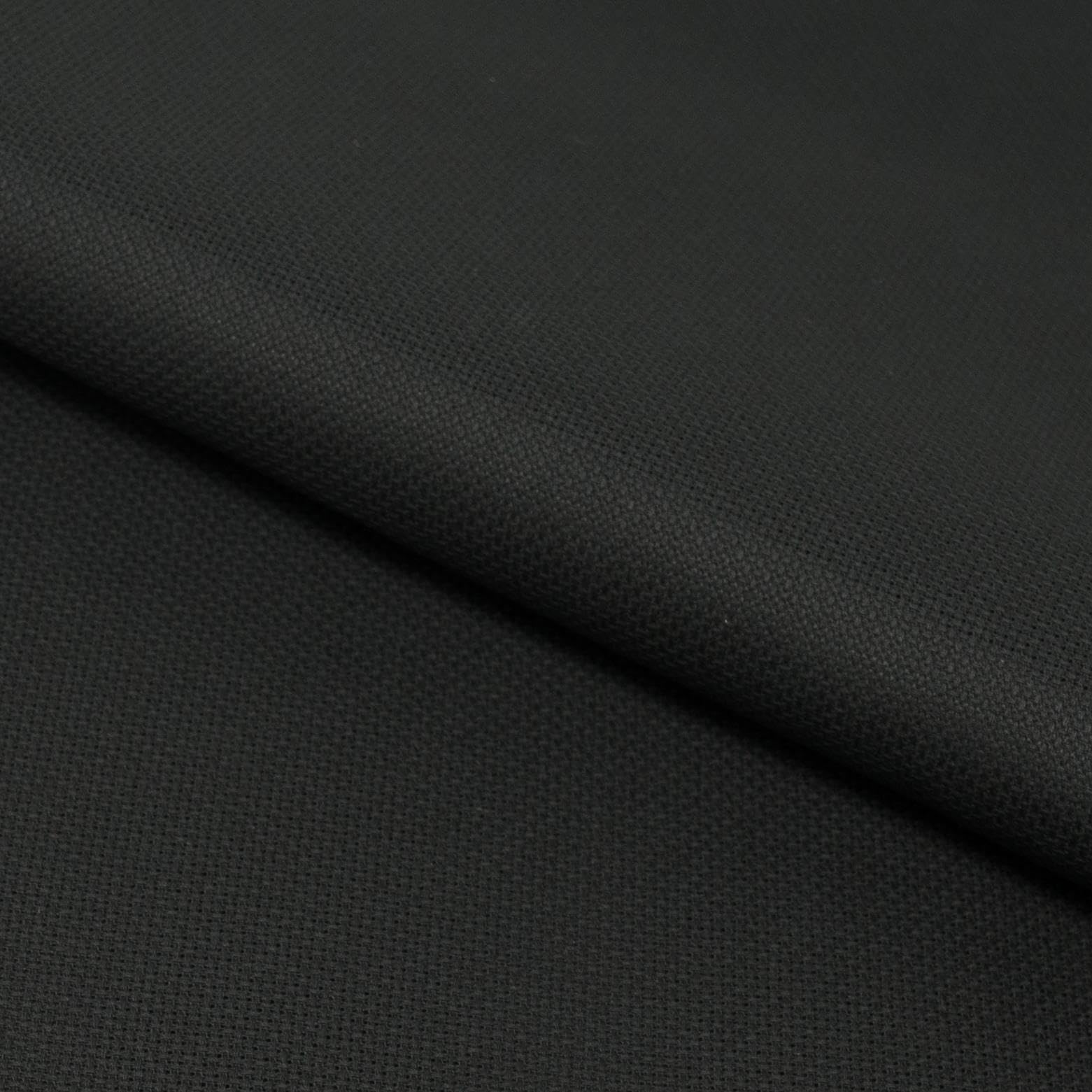 Zweigart Black (720) 16 Count Fat Quarter Aida Measuring 55cm x 50cm (21 x 19 Inches)