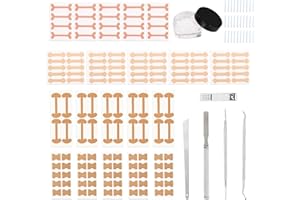 Ingrown Toenail Tool Set, Professional Feet Pedicure Tools Kit with Nail File & Clippers Skin Bevel Knife Toenail Groove Pick