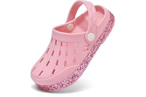 Nedaan Kids Clogs Girls Boys Garden Clogs Slip on Water Shoes Beach Pool Sandals House Slipper(Toddler/Little Kids/Big Kids)