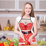 TOPWAYS Funny BBQ Apron for Men & Women - Novelty Cooking Gift view 2