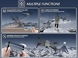 NEHEME NH525 Foldable Drones with 1080P HD Camera
