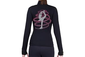 NY2 SPORTSWEAR Figure Skating Polartec Polar Fleece Jacket with Rhinestones JR254MIX - Adult Sizes