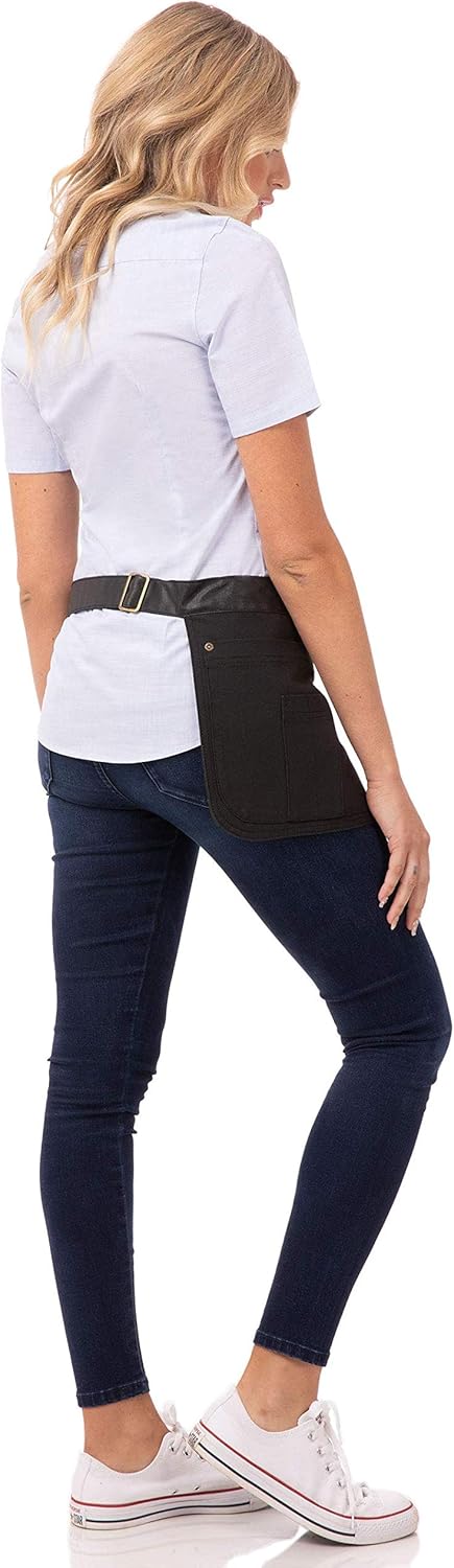 Chef Works unisex adult Indy Hipster Work Utility Apron, Steel Gray, One Size US: Clothing