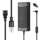 12V 10A Power Supply 120W 100V~240V AC to DC Adapter Converter Transformer,12 Volt 10 Amp Power Supply Adapter with 5.5mm x 2.5mm&2.1mm DC Output Jack for 12V Printe LED Strip Light CCTV Camera