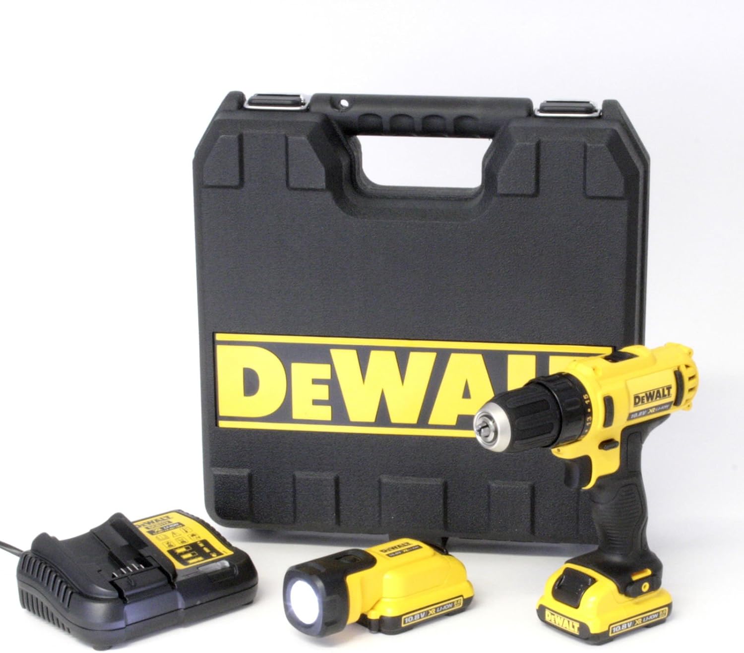 DeWalt DCD710D2FQW Cordless Drill Set 10.8V/2.0Ah Amazon.co.uk DIY