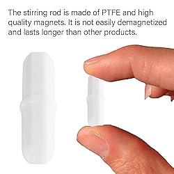 joaoxoko Magnetic Stir Bars,10 Pcs PTFE Magnetic