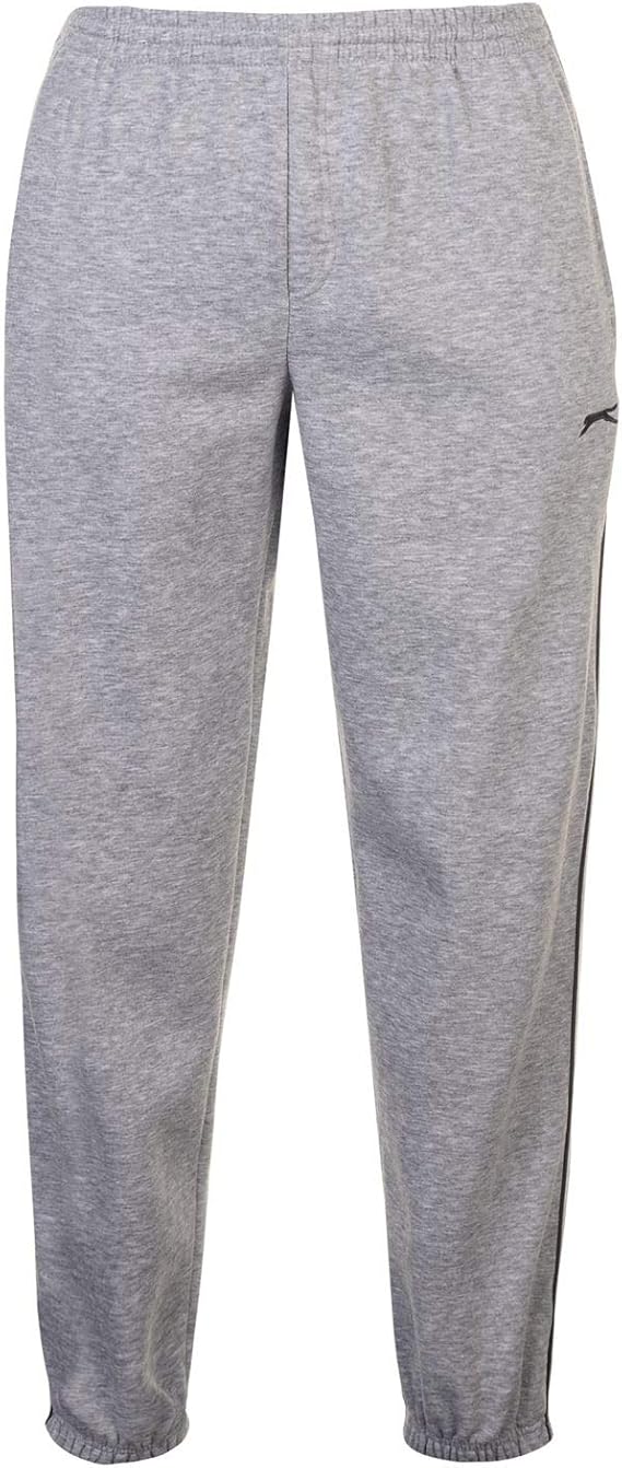 slazenger cuffed fleece jogging pants mens