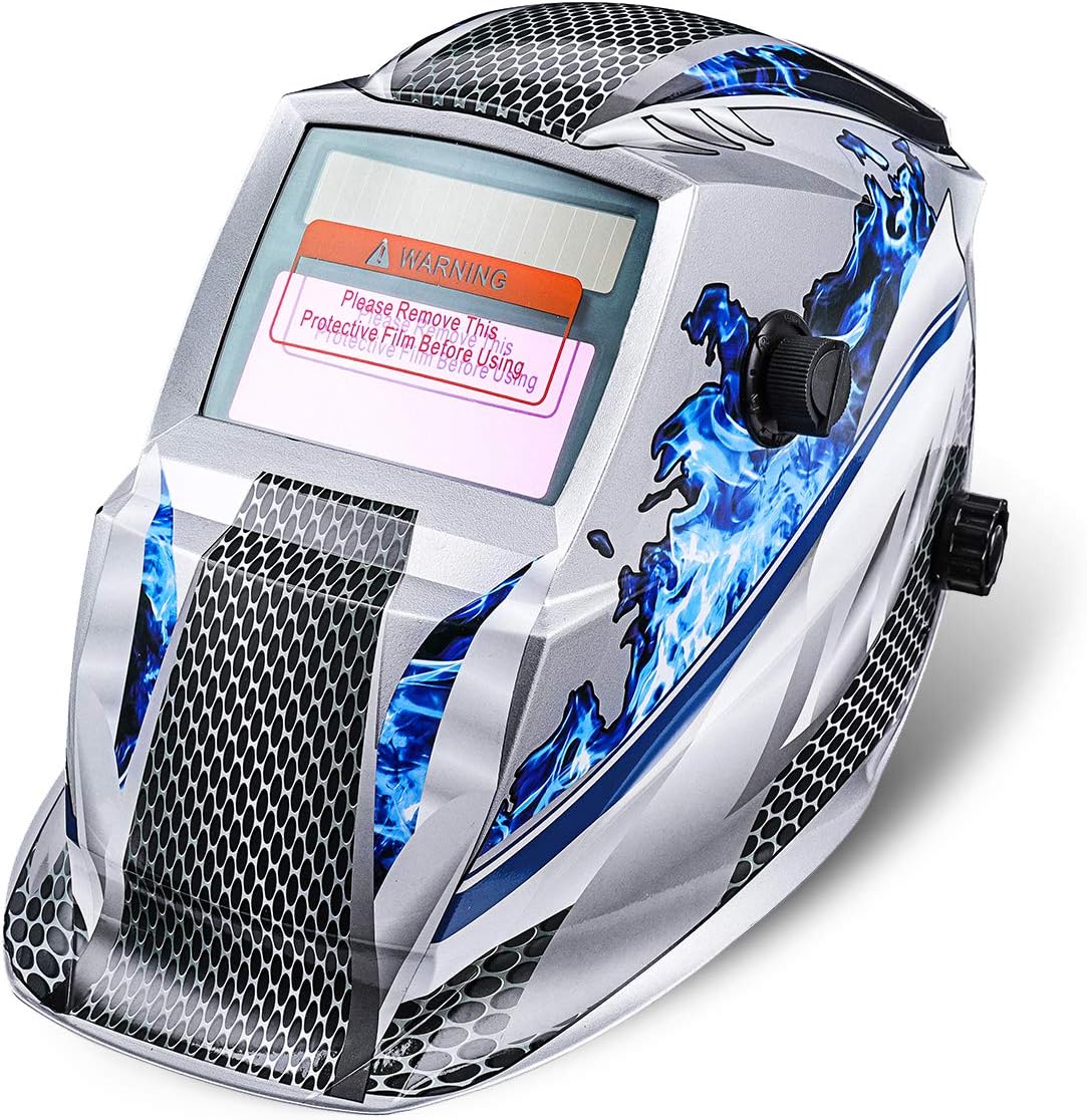 Welding Helmet NASUM Solar Automatic Welding Helmet Welding Mask for All Common Welding Techniques Welding Shield with Adjustable Headband