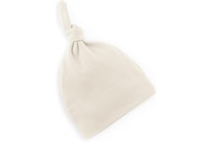 Colored Organics Baby Organic Cotton Knotted Hat - Infant Knit Cap - Newborn Boys and Girls