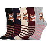 Benefeet Sox Womens Wool Socks Warm Winter Socks Soft Thick Knit Socks Thermal Cozy Boot Socks Comfy Cabin Crew Sock 5 Pack
