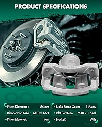 SCITOO Front Left Brake Caliper With Bracket