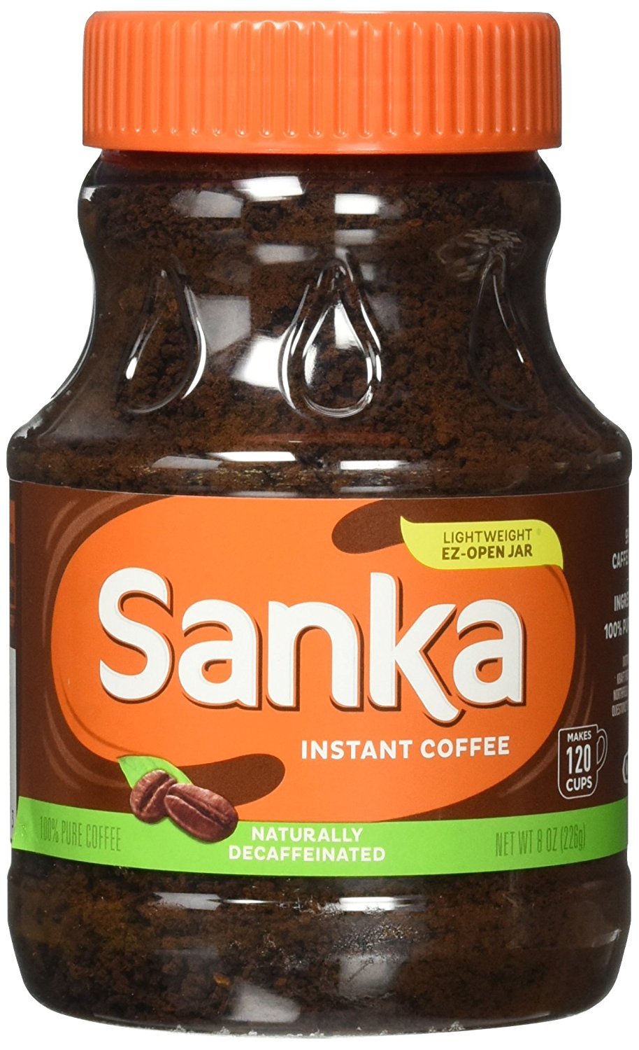SANKA Maxwell House Instant Coffee, Decaffeinated, 8 oz