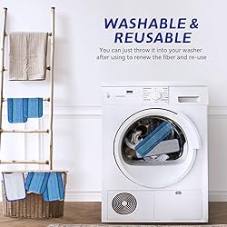 Upgraded Replacement Microfiber Mop Pads for