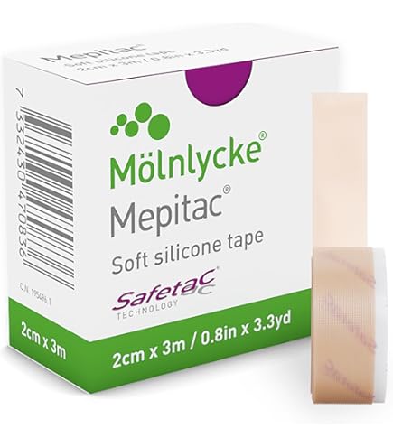 Amazon.com: Mepiform Scar Reduction Dressing 4x7inch 10x18cm 5/pk