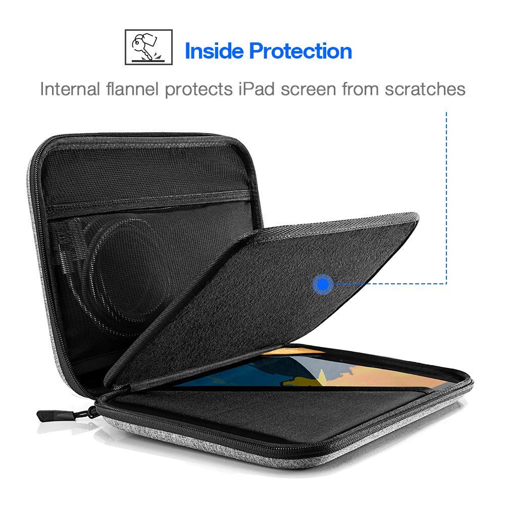 tomtoc Portfolio Case for 11 inch iPad Pro / 10.2 New iPad 2019/10.5