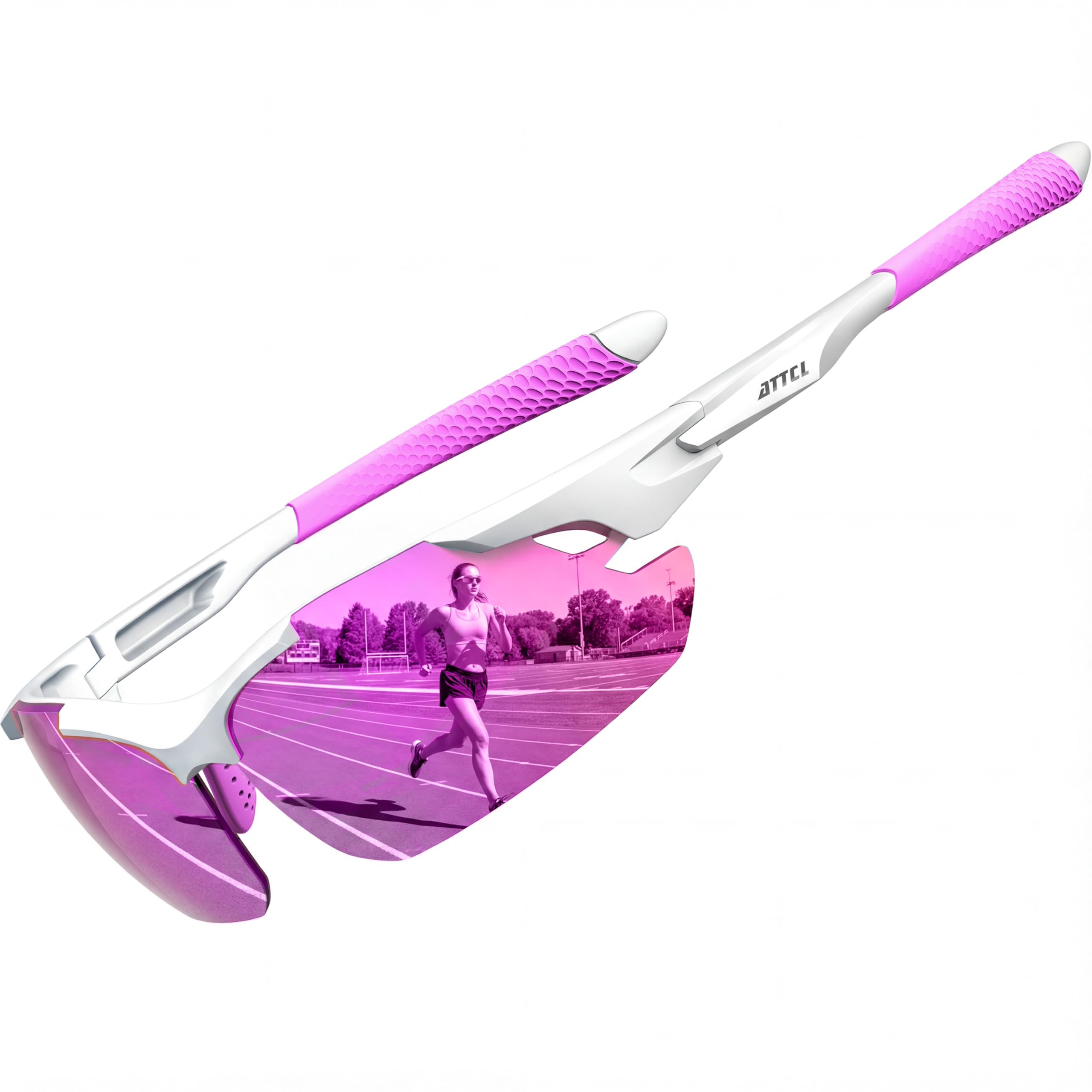 ATTCL Polarized Sunglasses for Men Women: Ultra-Light UV402 Protection Sports Glasses for Cycling, Driving, Fishing, Running — image 1