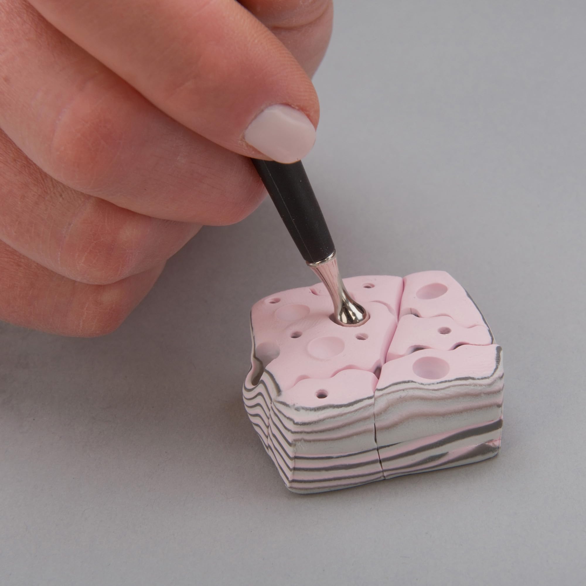 Sculpey Tools: Dual End Detail Tools - 3pc Set - Sculpting Tools for Multiple Types of Clay, Polymer OvenBake-Air Dry-Non-Dry, Adult Craft Supplies