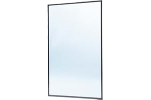 Metro Screenworks Framed Tempered Glass Panel for Porch & Patio Panels, Outdoor Enclosures, (33-1/8" x 34-3/8", Black) Enclose Your Porch with Tempered Glass Panels - Glass Panel Replacement