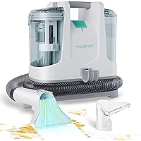 HAUSHOF Portable Carpet Spot, Lightweight Handheld Deep Cleaner Machine perfect for Pet Stains, Sofa, Rug, Mattress, Car Seat