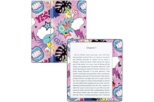 VISION SIGNS & GRAPHICS Skin Compatible with Amazon Kindle Oasis 7" (9th Gen) - OMG Yes - Premium 3M Vinyl Protective Wrap Decal Cover - Easy to Apply | Crafted in The USA by MightySkins