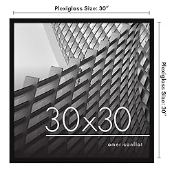 Americanflat 30x30 Picture Frame with Polished