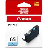 Canon CLI-65 Genuine Photo Cyan Ink Tank, Compatible with PIXMA PRO-200, and PIXMA PRO-200S Printers