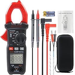 Digital Clamp Meter, Multimeter 6000Counts Volt