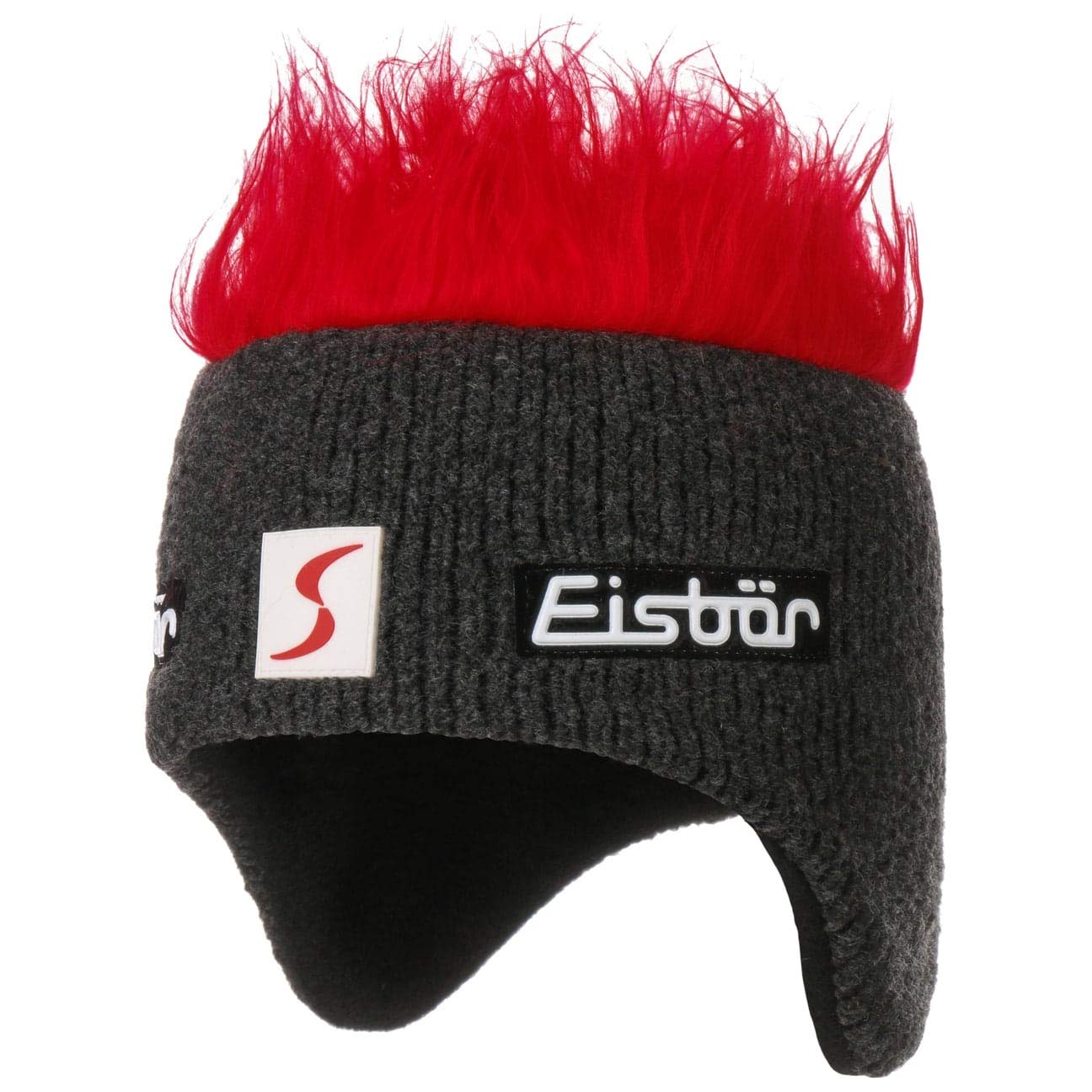 Eisbär Penny SP Childrens Beanie - 55, Red (Grafit/Red)